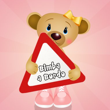 Çocuk işareti gemide