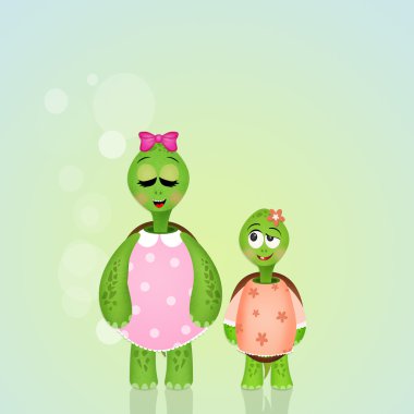 şirin anne kaplumbağa