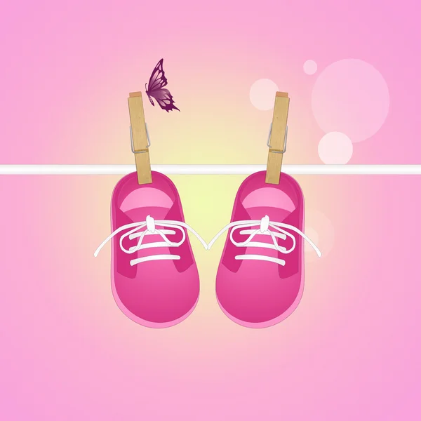 Babyschuhe für Frauen — Stockfoto