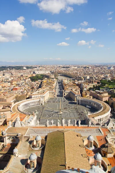 View of St. Peter's Square, Rome — Stock Photo, Image