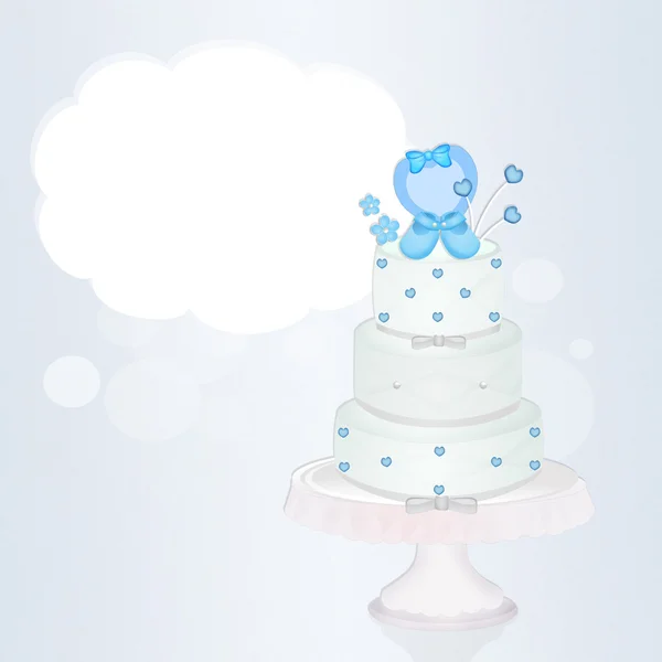 Cake for baptism — Stock Photo, Image