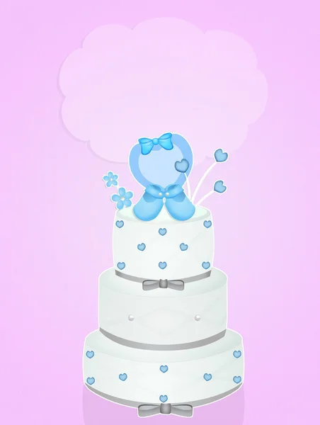 Cake for baptism — Stock Photo, Image