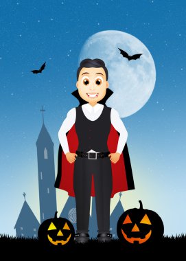 Maskeli adam Cadılar Bayramı