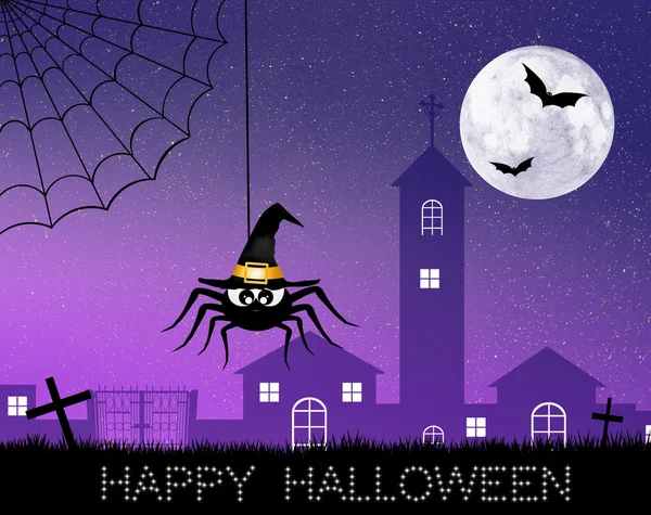 Illustration of Happy Halloween — Stock Photo, Image
