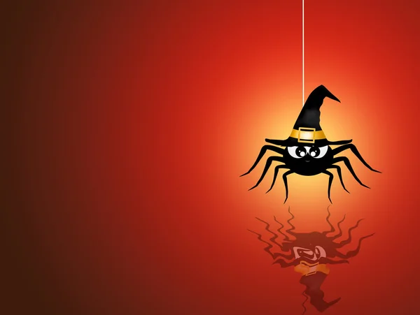 Ilustrace halloween pavouk — Stock fotografie