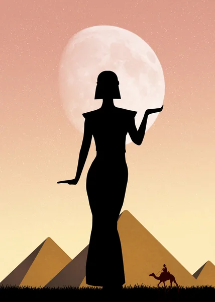 Cleopatra en Egipto — Foto de Stock