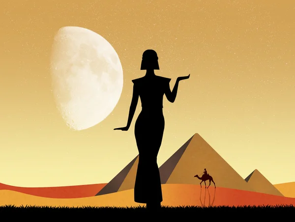 Cleopatra in Egypt — Stock Image Cleopatra in Egypt Royalty Free Stock Images