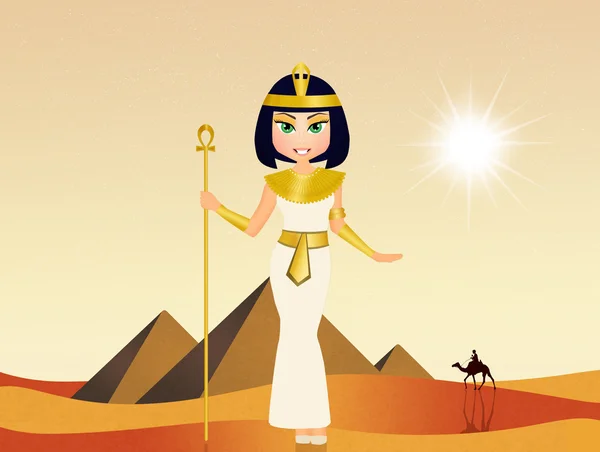 Illustration of Cleopatra cartoon — Stock Image Illustration of Cleopatra cartoon Stock Photo