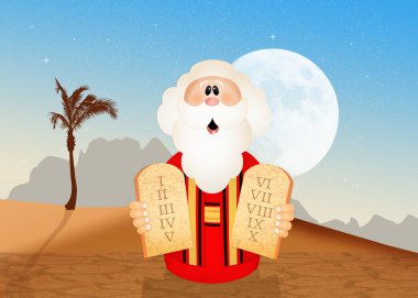 Moses on emir tablolarla