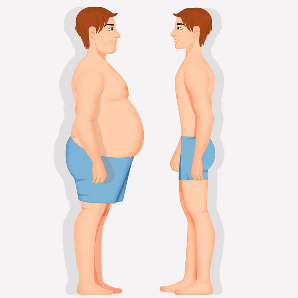 Man Diet — Stock Photo, Image