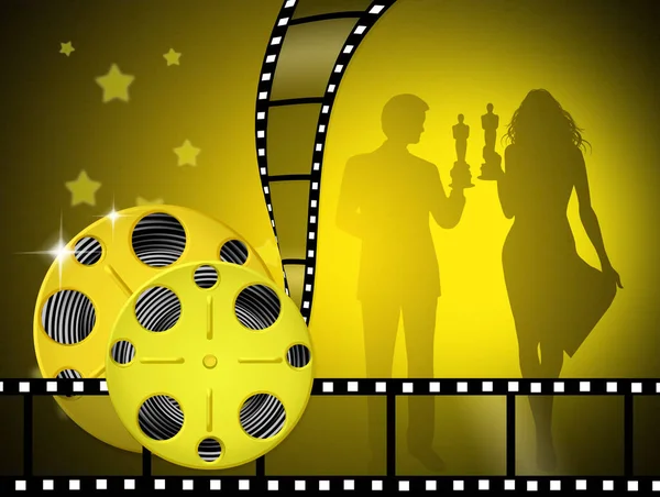 Night Oscars — Stock Photo, Image