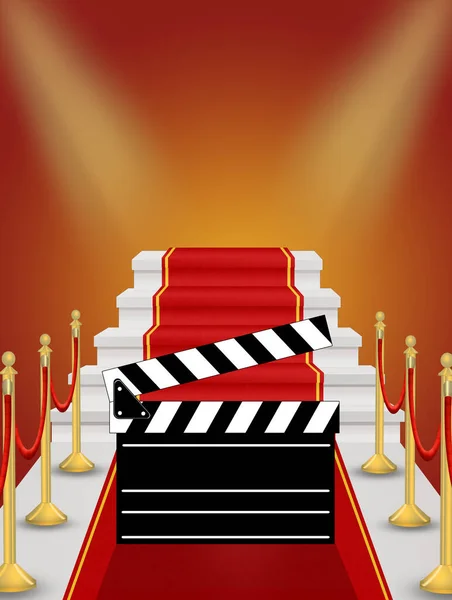 Funny Illustration Red Carpet — Stock Photo, Image