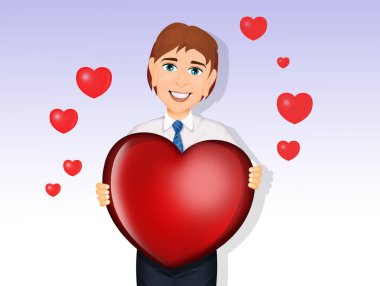 Sadece kendini seven narsist bir adam.