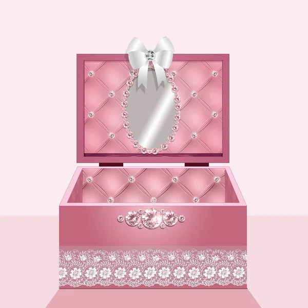 Illustration Jewelry Box — Stock Photo, Image