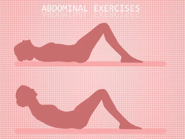Ejercicios abdominales —  Fotos de Stock