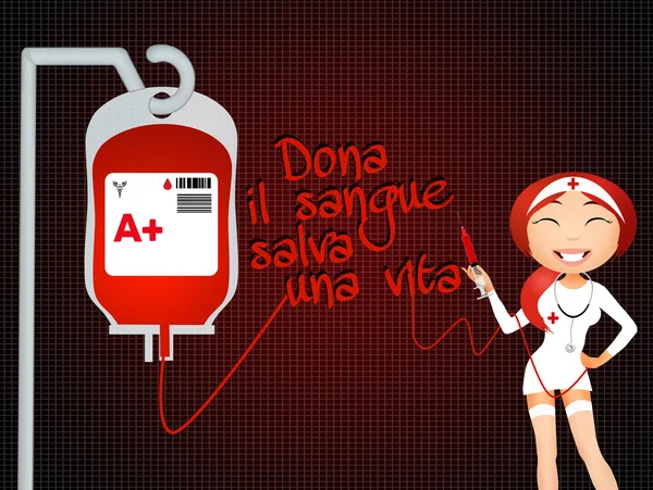 Donar Sangre Salvar Vida —  Fotos de Stock