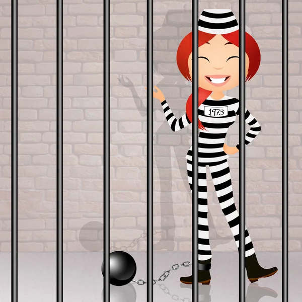 Więzień — Zdjęcie stockowe