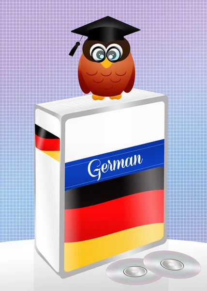 Corso di lingua tedesca — Foto Stock