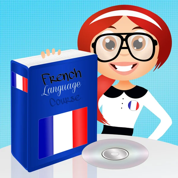 Fransızca dil kursu — Stok fotoğraf