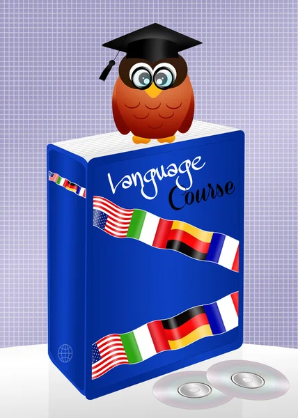 Curso de línguas — Fotografia de Stock