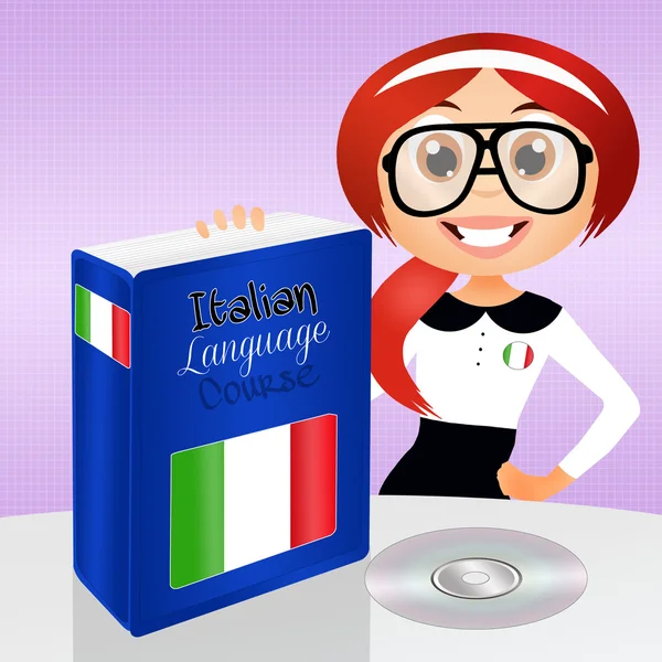 Italiaanse cursus — Stockfoto