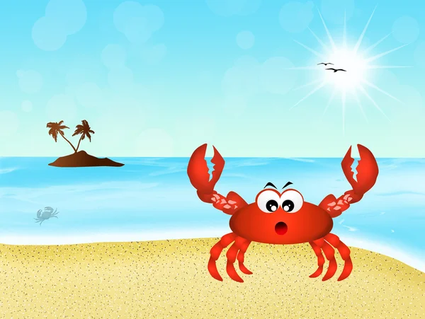 Crab cartoon — Stock Photo, Image