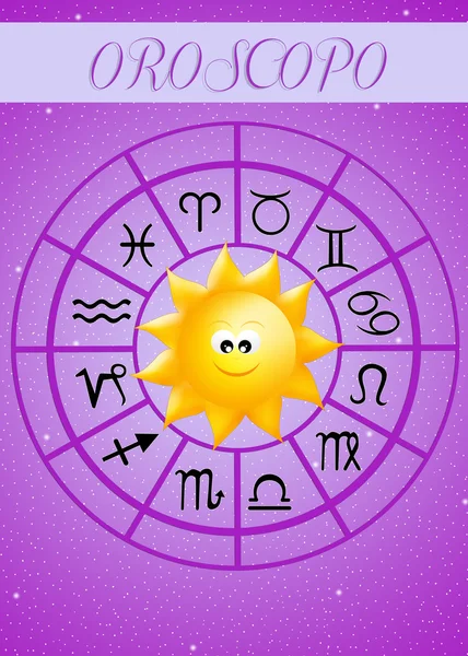 Horoszkóp Zodiákus — Stock Fotó