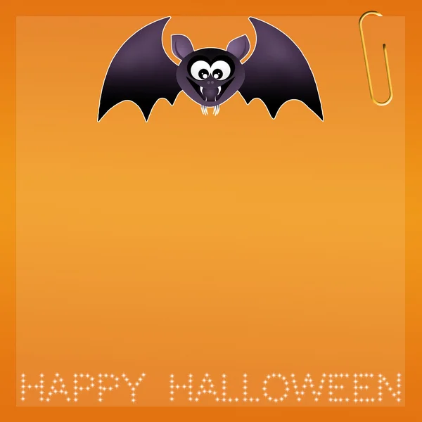 Pipistrello di Halloween — Foto Stock