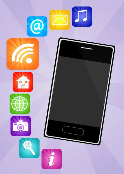 スマートフォン — ストック写真
