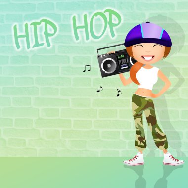 kız dans hip hop