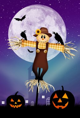 Cadılar Bayramı korkuluk