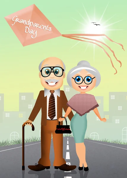 Grandparents Day — Stock Photo, Image