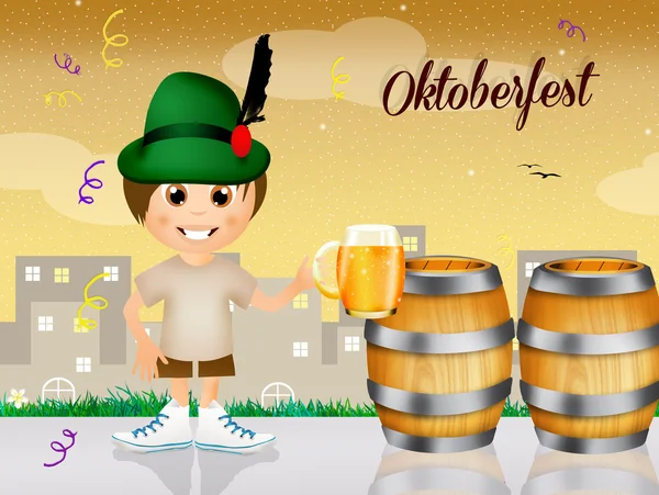 Birra Oktoberfest — Foto Stock