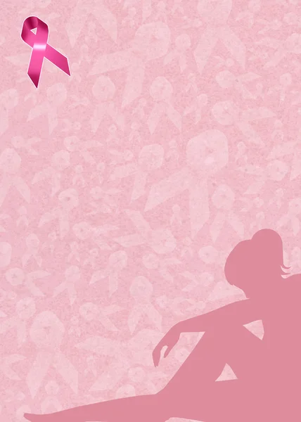Cancro da mama — Fotografia de Stock