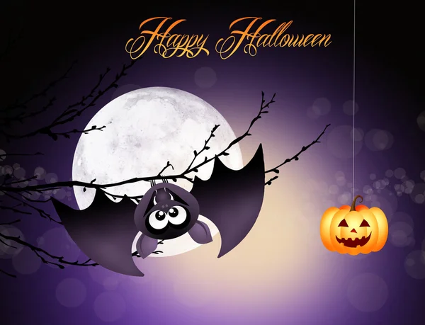 Pipistrello di Halloween — Foto Stock