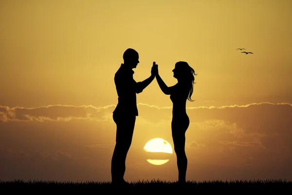 Pareja enamorada — Foto de Stock