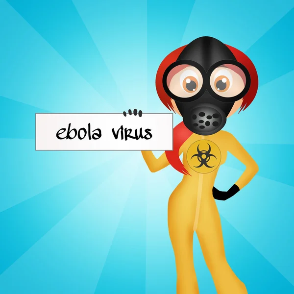 Virus dell'ebola — Foto Stock