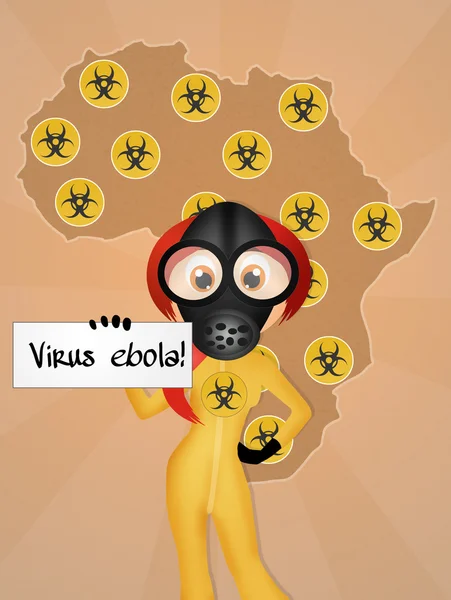 Ebola-Virus — Stockfoto