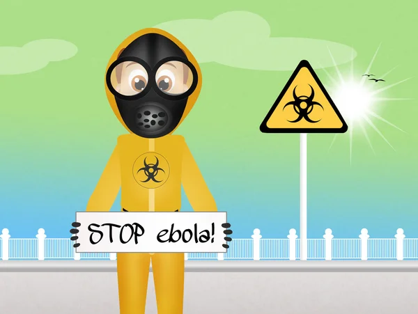 Vírus ebola — Fotografia de Stock