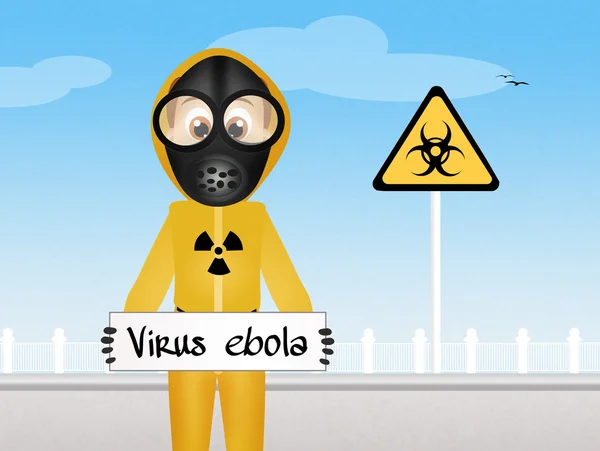 Virus del Ébola — Foto de Stock