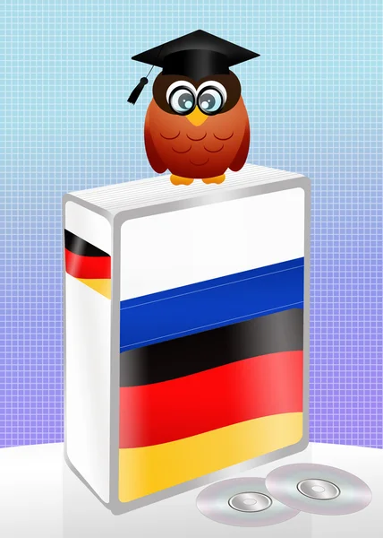 Tyska språkkurs — Stockfoto