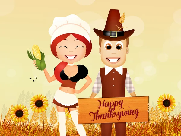 Happy Thanksgiving Day — Stock Photo, Image