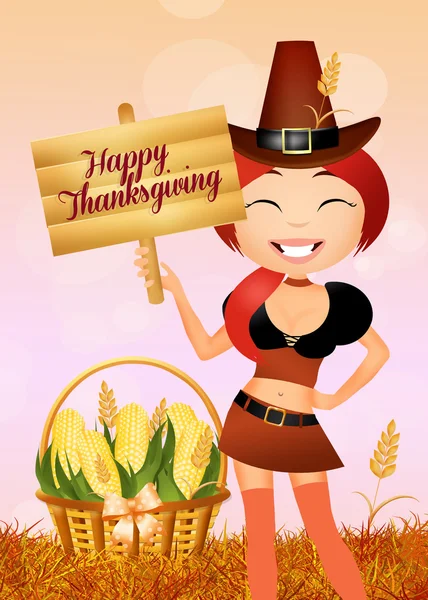 Happy Thanksgiving day — Stock Photo, Image