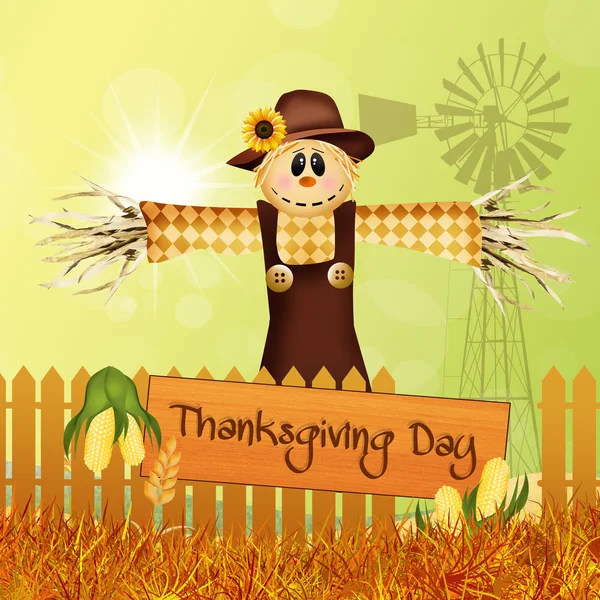 Happy thanksgiving day — Stockfoto