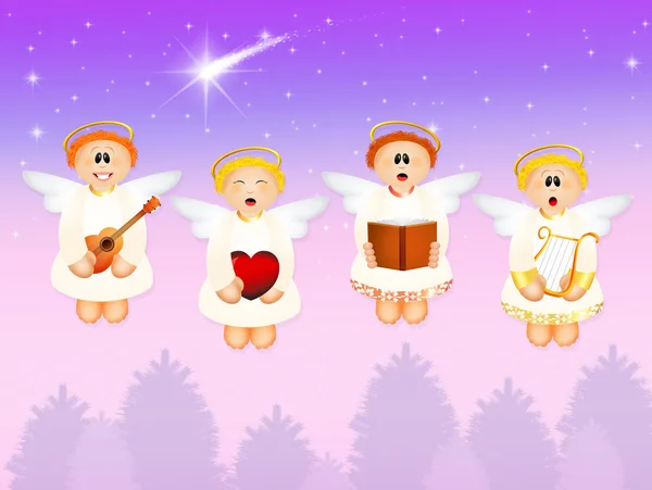 Coro de ángeles —  Fotos de Stock