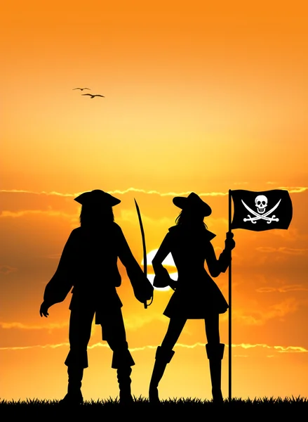 Piráti — Stock fotografie