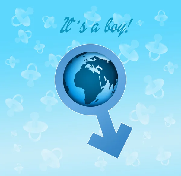 It's a boy! — Stock Photo, Image