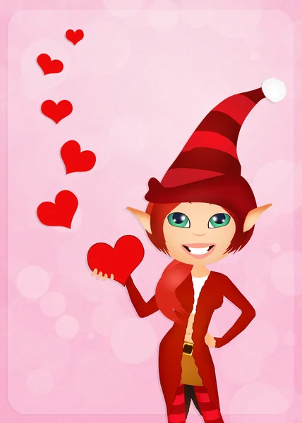 Elf love — Stock Photo, Image