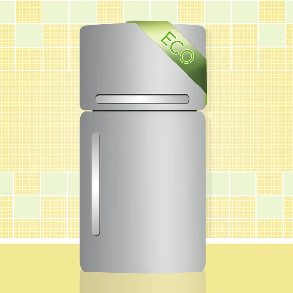 Эко-холодильник — стоковое фото
