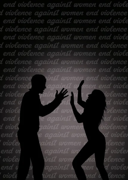 Violencia contra las mujeres — Foto de Stock